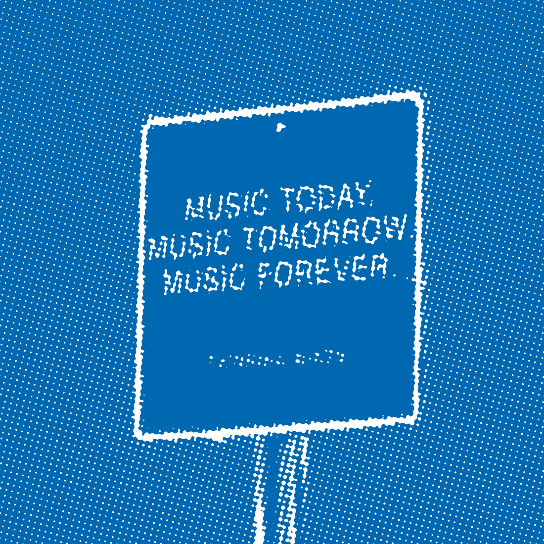 Cover von „b4tter“, gedruckt in Blau und Rot